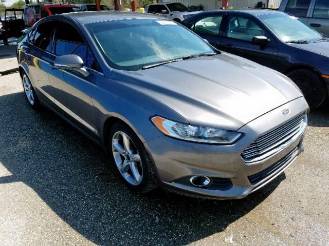 3FA6P0H96DR338197 - 2013 FORD FUSION SE GRAY photo 1