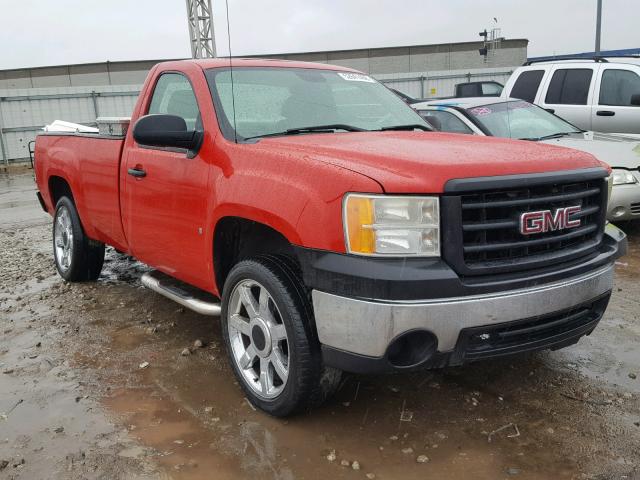 1GTEC14C97Z564954 - 2007 GMC NEW SIERRA RED photo 1