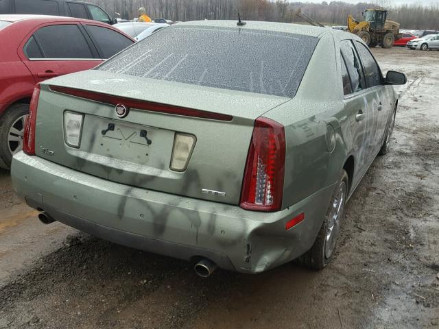1G6DW677450179160 - 2005 CADILLAC STS GREEN photo 4