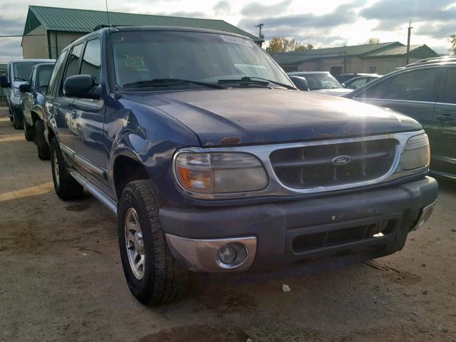 1FMZU73E71ZA17821 - 2001 FORD EXPLORER X BLUE photo 1