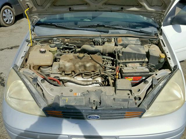 1FAFP33PX2W331173 - 2002 FORD FOCUS LX SILVER photo 7
