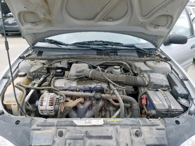 1G1JC524727371670 - 2002 CHEVROLET CAVALIER B SILVER photo 7