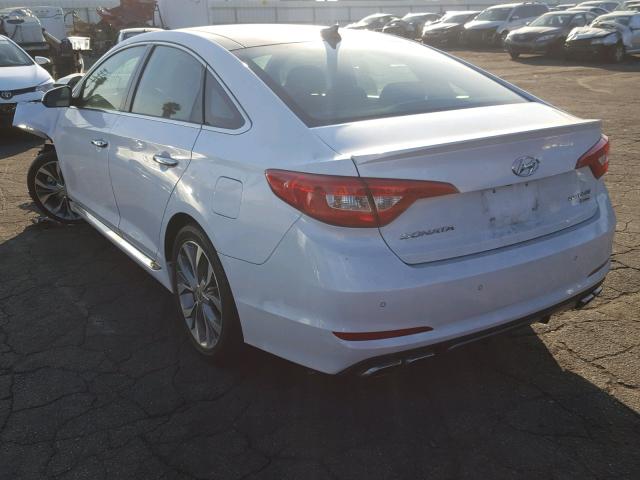 5NPE34AB3FH254303 - 2015 HYUNDAI SONATA SPO WHITE photo 3