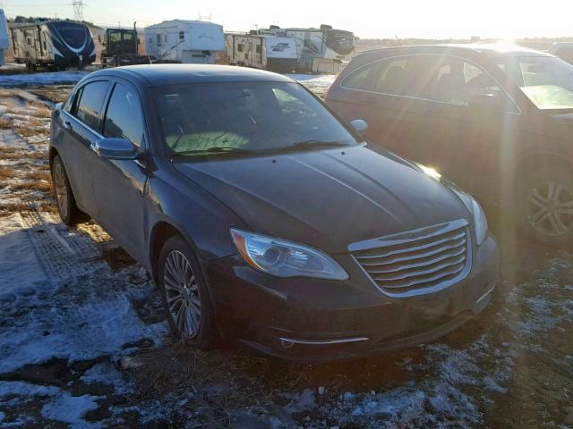 1C3BC2FG0BN517549 - 2011 CHRYSLER 200 LIMITE BLACK photo 1