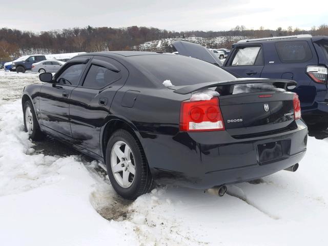 2B3CA3CV5AH308542 - 2010 DODGE CHARGER SX BLACK photo 3