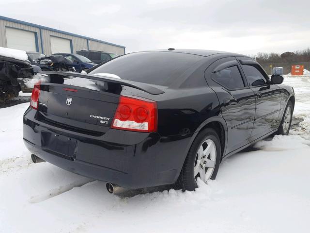 2B3CA3CV5AH308542 - 2010 DODGE CHARGER SX BLACK photo 4