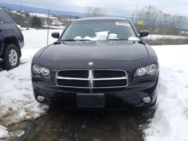 2B3CA3CV5AH308542 - 2010 DODGE CHARGER SX BLACK photo 9