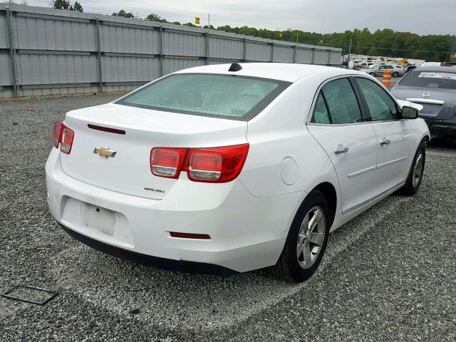 1G11B5SAXDF358834 - 2013 CHEVROLET MALIBU LS WHITE photo 4