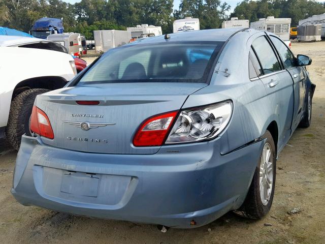 1C3LC56D79N505839 - 2009 CHRYSLER SEBRING TO BLUE photo 4