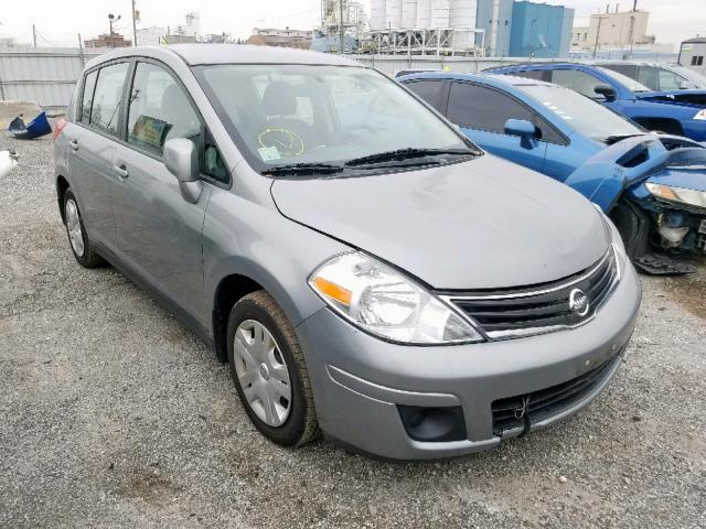 3N1BC1CP5BL375180 - 2011 NISSAN VERSA S GRAY photo 1