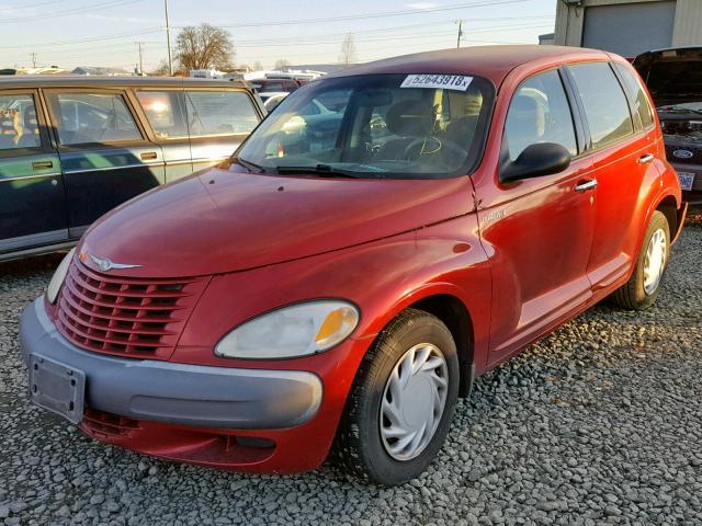 3C4FY48B42T267373 - 2002 CHRYSLER PT CRUISER RED photo 2