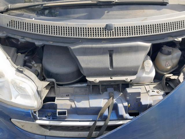 WMEEK31X88K185249 - 2008 SMART FORTWO PAS 蓝色 照片 7