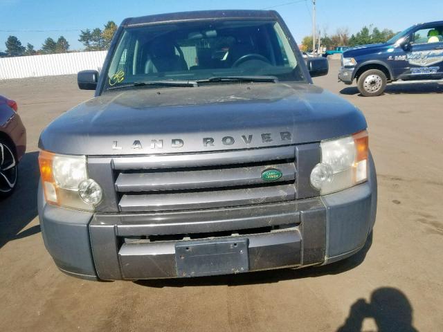 SALAE24476A364412 - 2006 LAND ROVER LR3 GREEN photo 9