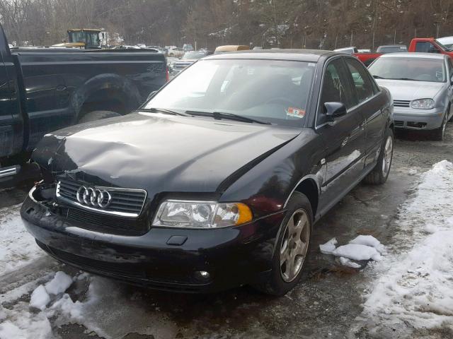 WAUDH28D8YA098307 - 2000 AUDI A4 2.8 QUA BLACK photo 2