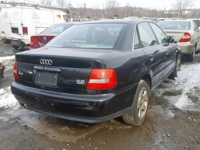 WAUDH28D8YA098307 - 2000 AUDI A4 2.8 QUA BLACK photo 4