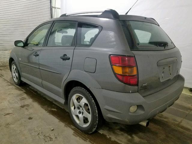 5Y2SM63855Z467306 - 2005 PONTIAC VIBE GRAY photo 3