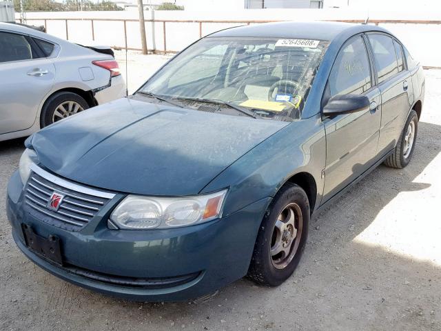 1G8AJ55FX7Z205532 - 2007 SATURN ION LEVEL GREEN photo 2