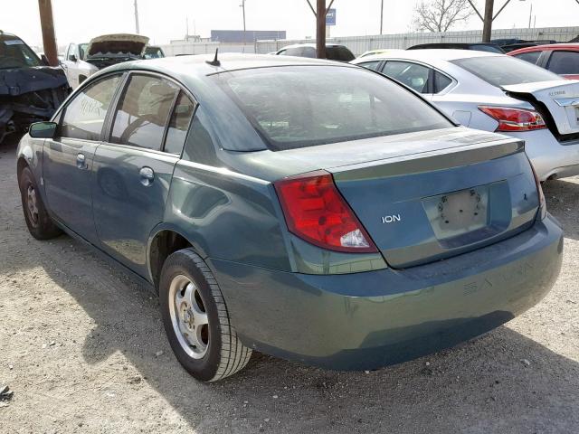 1G8AJ55FX7Z205532 - 2007 SATURN ION LEVEL GREEN photo 3