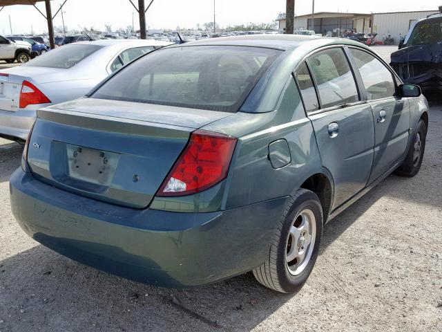 1G8AJ55FX7Z205532 - 2007 SATURN ION LEVEL GREEN photo 4