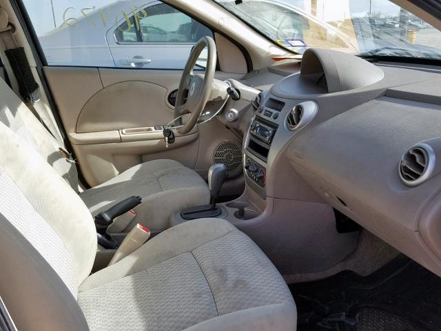 1G8AJ55FX7Z205532 - 2007 SATURN ION LEVEL GREEN photo 5