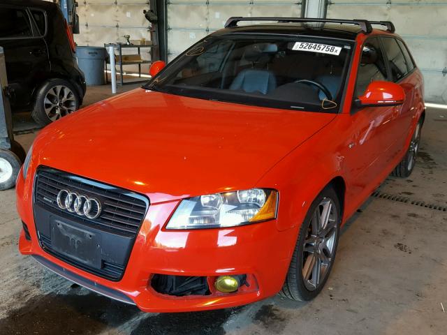 WAUKF78P59A086816 - 2009 AUDI A3 2.0T QU RED photo 2