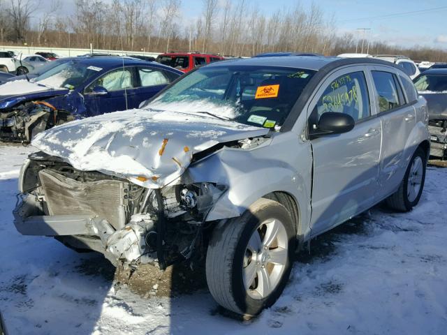 1B3CB3HA0AD677857 - 2010 DODGE CALIBER MA SILVER photo 2