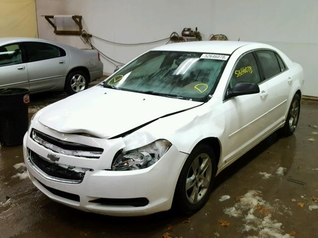 1G1ZB5EB5A4122476 - 2010 CHEVROLET MALIBU LS 白色 照片 2