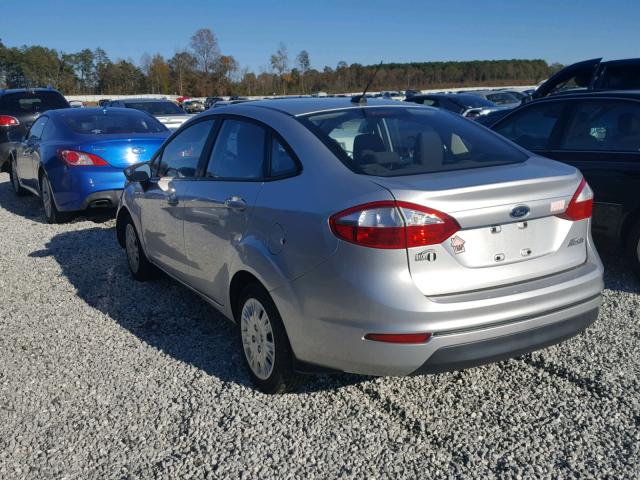 3FADP4AJ2FM157469 - 2015 FORD FIESTA S SILVER photo 3