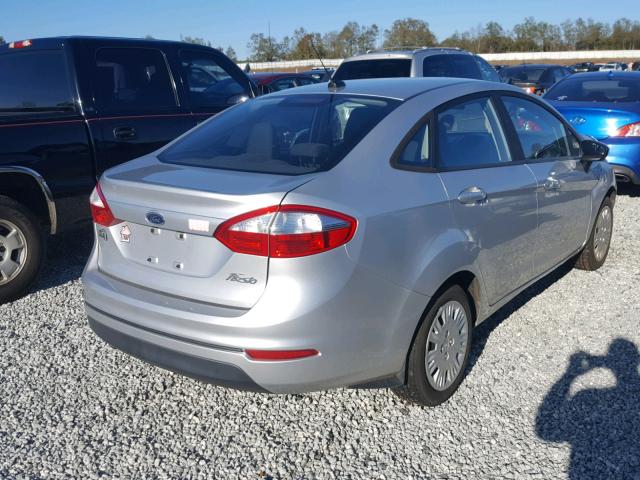 3FADP4AJ2FM157469 - 2015 FORD FIESTA S SILVER photo 4