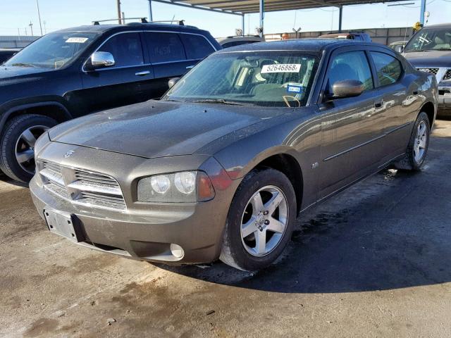 2B3CA3CV9AH168916 - 2010 DODGE CHARGER SX GRAY photo 2