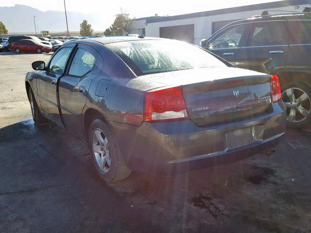 2B3CA3CV9AH168916 - 2010 DODGE CHARGER SX GRAY photo 3