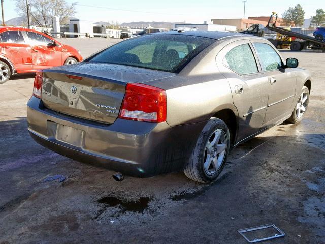 2B3CA3CV9AH168916 - 2010 DODGE CHARGER SX GRAY photo 4