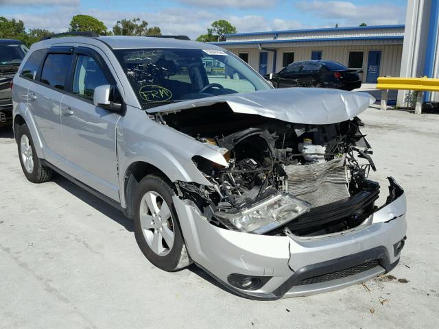 3D4PH1FG5BT548358 - 2011 DODGE JOURNEY MA SILVER photo 1