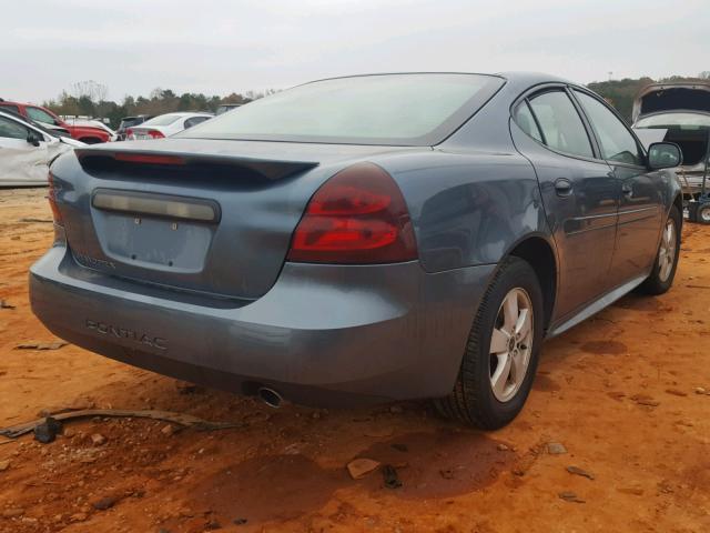 2G2WP552861229671 - 2006 PONTIAC GRAND PRIX BLUE photo 4