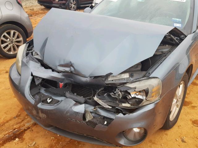 2G2WP552861229671 - 2006 PONTIAC GRAND PRIX BLUE photo 9