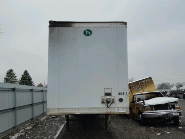 1GRAA06226T522930 - 2006 GREAT DANE TRAILER DRY VAN WHITE photo 2