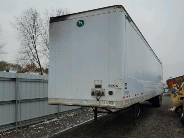 1GRAA06226T522930 - 2006 GREAT DANE TRAILER DRY VAN WHITE photo 3