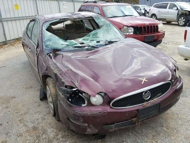 2G4WC582271244232 - 2007 BUICK LACROSSE C BURGUNDY photo 1