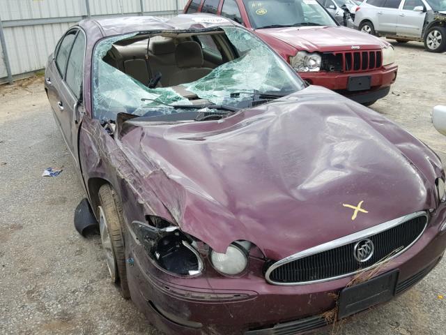 2G4WC582271244232 - 2007 BUICK LACROSSE C BURGUNDY photo 9