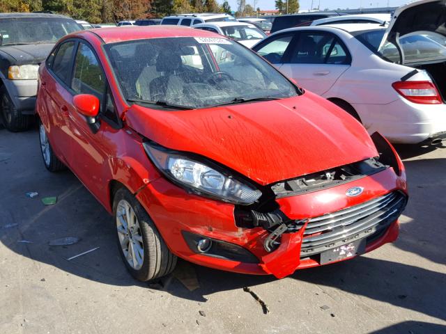 3FADP4BJ7EM179447 - 2014 FORD FIESTA SE RED photo 1