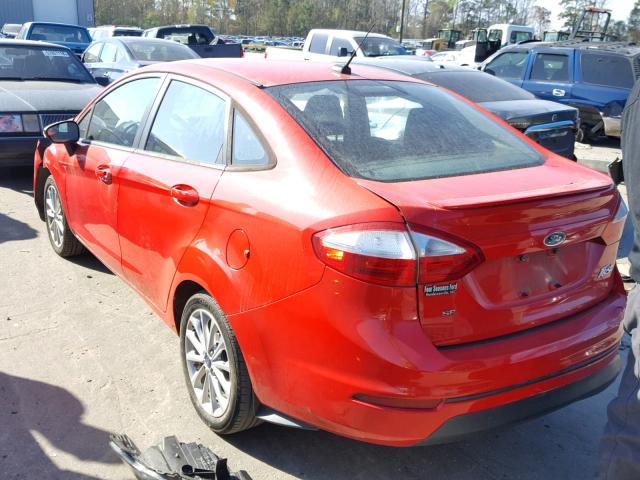 3FADP4BJ7EM179447 - 2014 FORD FIESTA SE RED photo 3