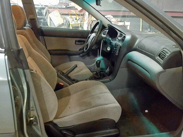 4S3BH635416302076 - 2001 SUBARU LEGACY L GREEN photo 5