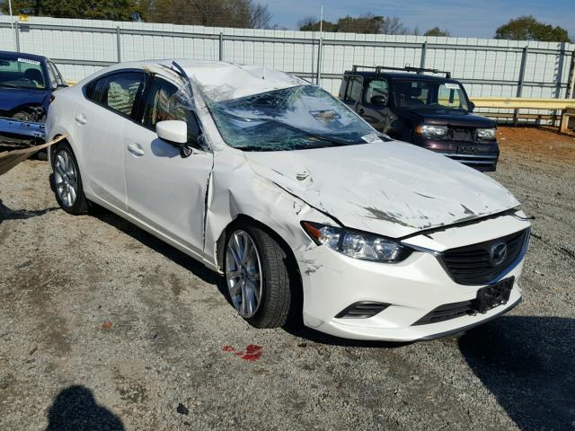 JM1GL1V51H1110044 - 2017 MAZDA 6 TOURING WHITE photo 1