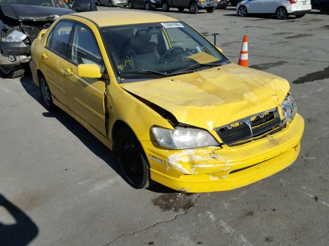 JA3AJ86E13U042871 - 2003 MITSUBISHI LANCER OZ YELLOW photo 1