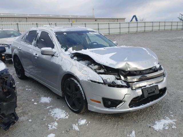 3FAHP0KC9BR285716 - 2011 FORD FUSION SPO SILVER photo 1