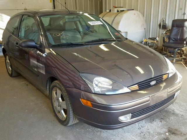 3FAFP31Z34R102621 - 2004 FORD FOCUS ZX3 GRAY photo 1