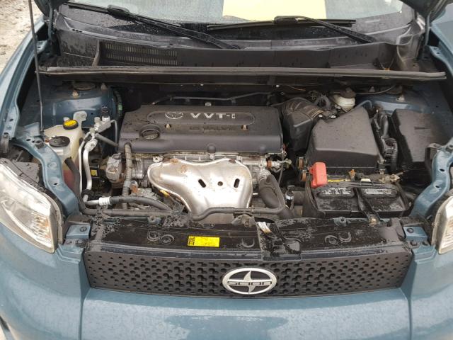 JTLKE50EX91084875 - 2009 TOYOTA SCION XB Yaşıl foto 7