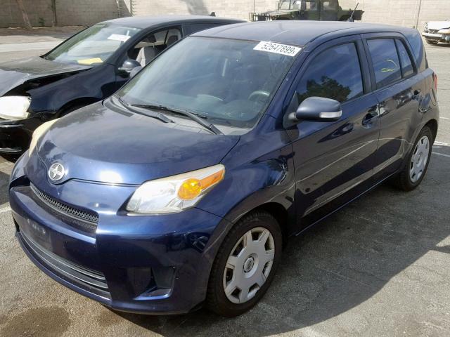 JTKKU10468J002873 - 2008 SCION XD BLUE photo 2