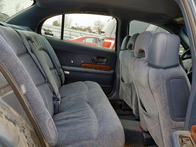 1G4HR54K4YU146855 - 2000 BUICK LESABRE LI BLUE photo 6