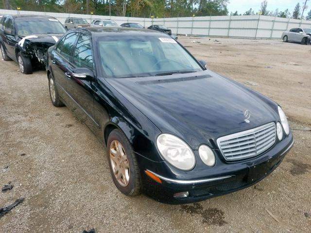 WDBUF65J74A443667 - 2004 MERCEDES-BENZ E 320 BLACK photo 1